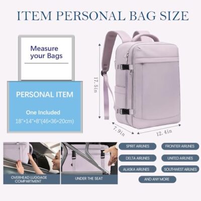 18x14x8 Spirit Personal Item 18x14x8 Dimensions Backpacks 18x14x8