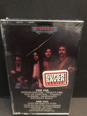  1973 VINTAGE {FACTORY-SEALED-RARE} Desperado by Eagles(Cassette) Elektra Label 