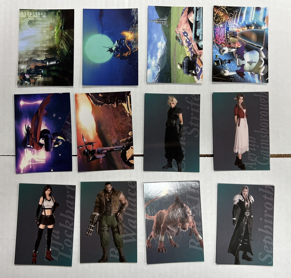 その他 FF7 Final Fantasy VII Cards Vintage Set Final Fantasy VII Anniversary Art Museum Set of 99 Complete