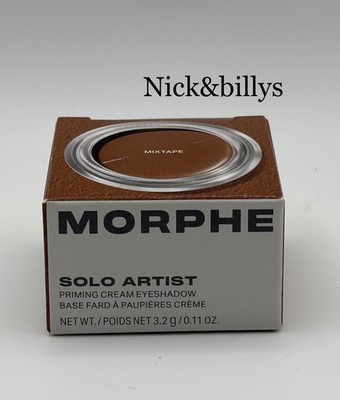 NEW NIB Morphe Solo Artist Priming Cream Eyeshadow Mixtape Mix Tape Full Size