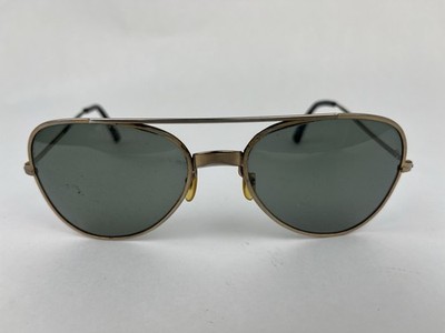 Vintage Cool-Ray Polaroid Aviator Sunglasses Gold Tone- For  display picture 1