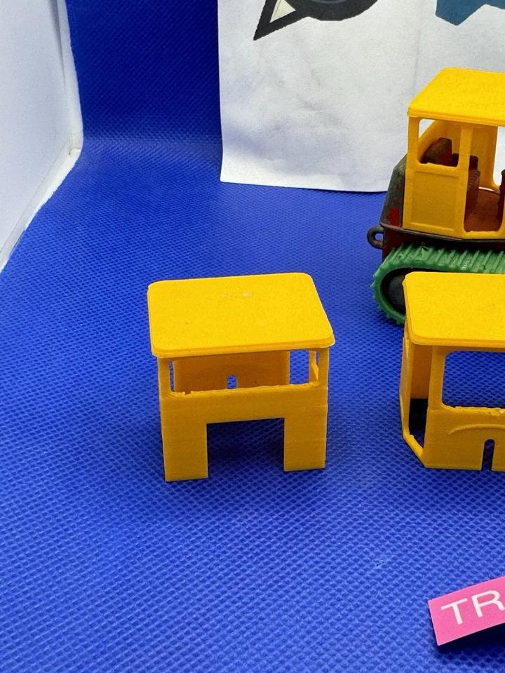 2 CABINAS PARA MATCHBOX, TRACTOR LESNEY KING SIZE CASE, Nº 17 Foto 3 de 4