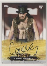 2020 Topps WWE NXT NXT Roster Auto Cameron Grimes #A-CG Auto 7m3