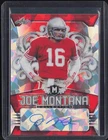 2020 Leaf Joe Montana Collection Crystal Red Joe Montana 2/2 Auto Autograph