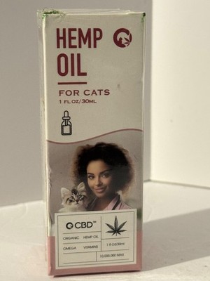 ORGANIC VITAMINS OIL FOR CATS 1oz NEW IN BOX PETS