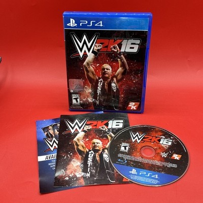 WWE 2K16 (PlayStation 4 PS4) Complete CIB/Tested/Nice Disc/Ships Free