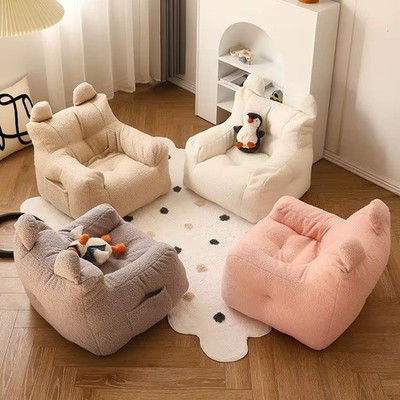 Kinder Sessel Bär Sofa Baby Lesesessel Plüsch Stuhl Kinderzimmer Cartoon