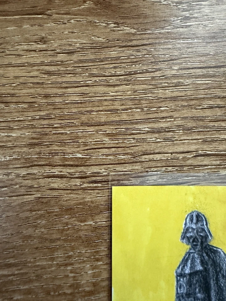 2024 Topps Star Wars Hyperspace Mustafar Sketch Vader 1/1 Artist Emre Varlibas - Image 2 of 4