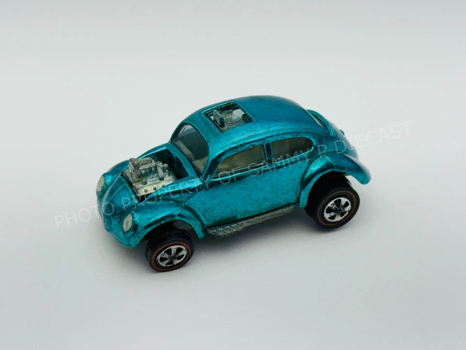 Hot Wheels Redline СДЕЛАННЫЙ НА ЗАКАЗ Volkswagen Graqua зеленый белый интерьер США очень хороший!! - Изображение 2 из 4