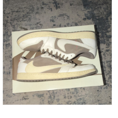 Jordan Air Jordan 1 Low OG x Travis Scott Reverse Mocha White/Brown DM7866-162