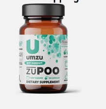 Umzu zuPoo Colon Cleanse & Gut Support Supplement - 30 Capsules