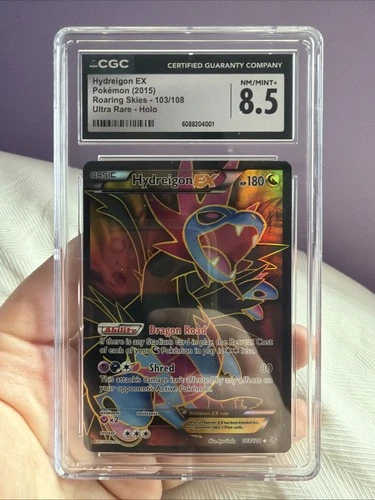 Hydreigon EX 103/108 Roaring Skies Full Art CGC 8.5 NM/Mint+ 7130