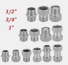 Nickel Brass Non Return Valves BSP 1/2" 3/4" 1" Male/Female Thread Check Valve
