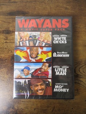 Wayans 4-Movie Super Pack (DVD) New White Chicks Blankman Little Man Mo Money