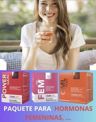 OML Plus Power Gain y  OML Fem (envío rápido ) Fertilidad Femenina