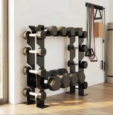 Rastrelliera Porta Pesi Per Palestra Rack Porta Manubri, Supporto per Kettlebell