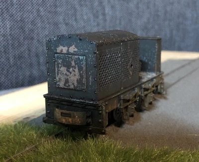 MODELLBAU KAUSSEN Orenstein & Koppel O&K LD2 Feldbahn Spur 0f Bausatz ohne Fahrwerk