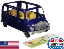 Calico Critters Family Seven Seater Vehicle - Collectible Dollhouse Toy