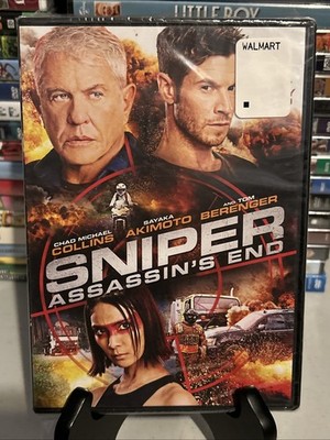 Sniper: Assassin's End (DVD) Brand New  BUY 3 DVDs GET 1 FREE  Tom Berenger