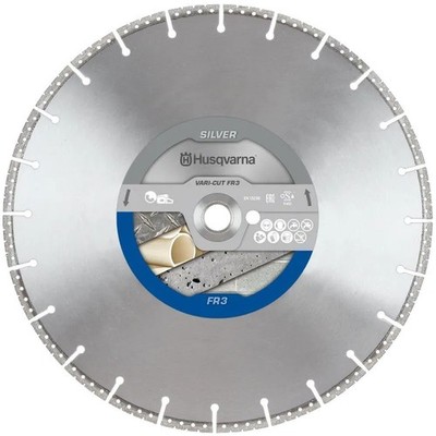 Husqvarna FR3 14-inch Fire Rescue Diamond Blade Metal, Ductile Iron and Concrete