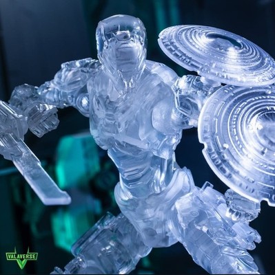 Valaverse Action Force Clear Praetorian Wraith 2025 Exclusive