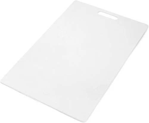 Extra-Large Plastic Cutting Board, Dishwasher- Safe Poly Chopping Board for Kitc