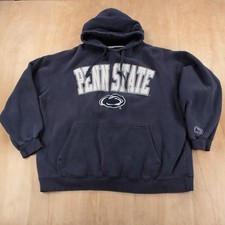 vtg y2k Penn State University Nittany Lions embroidered hoodie sweatshirt 2XL