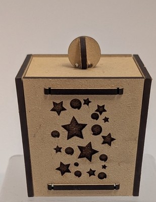 Glowforge Wooden Candle Holder
