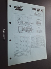 Catalogue prospectus  prospect  camion truck: FIAT 662 N3