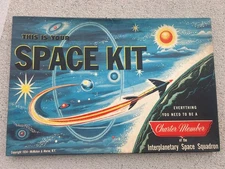 1954 MCMAHON & MORSE NY INTERPLANETARY SPACE SQUADRON CHARTER MEMBER SPACE KIT