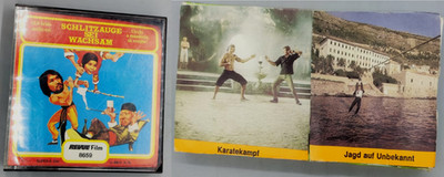Konvolut 3 Kampfkunst und Action 8mm Filme  Schlitzauge sei wachsam  Jackie Chan