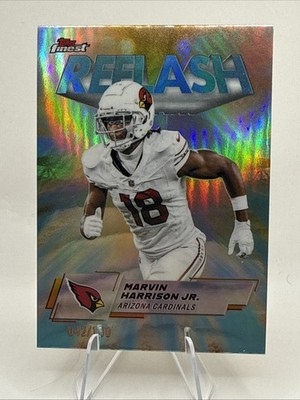 Topps Finest Reflash Marvin Harrison Jr. 2025 NFL Arizona Cardinals #042/150
