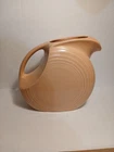 Retired Fiesta Ware Homer Laughlin Apricot Peach  32oz Disc Pitcher