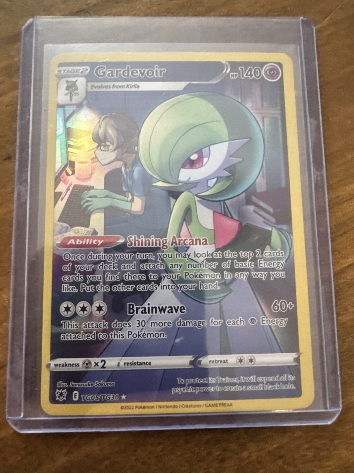 Pokémon TCG Gardevoir TG05/TG30 Holo Trainer Gallery Silver Tempest NM Condition