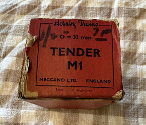 Box only - Hornby Tender M1 42010 - Made in England - Vintage | Zustand: Used