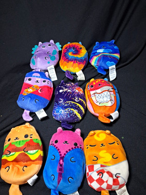 Cat vs Pickles Cat Plush Stuffed Animals Lot of 9, Small 6-14 in 2023