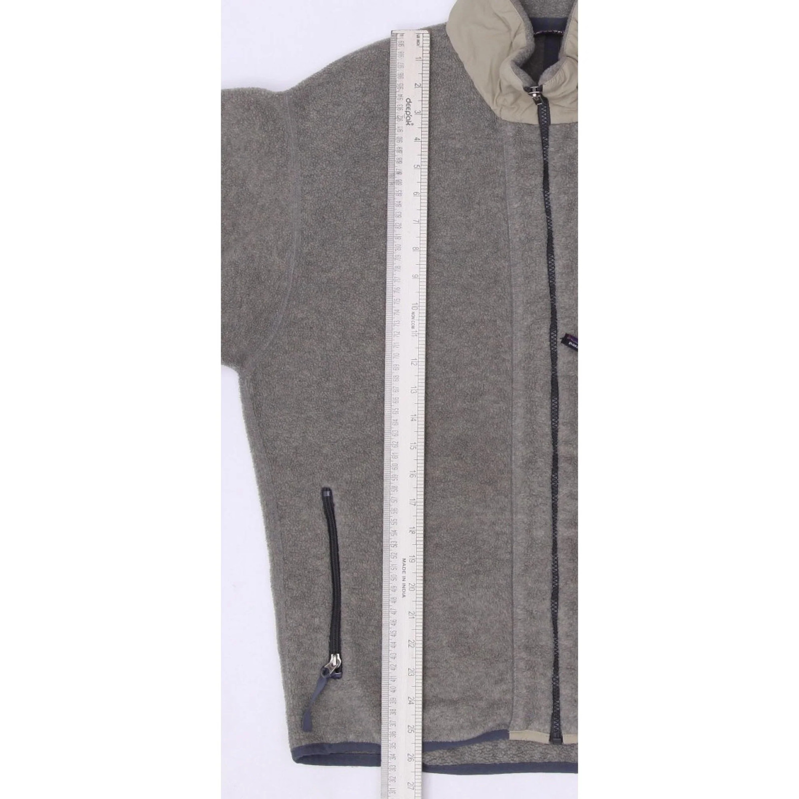 Vintage Patagonia Synchilla Fleece 3 Pocket Zipper Jacket Size M thumbnail 5