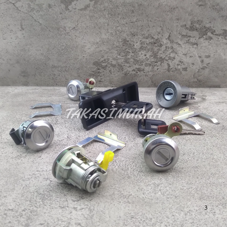 8-97151124-2 Cilindro de bloqueo de encendido genuino Japón para ISUZU TROOPER 1981-1991 Foto 4 de 4