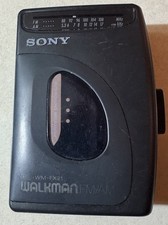 Sony AM/FM Walkman Portable Cassette Player WM-FX21 For Parts Or Repair
