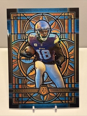 Justin Jefferson 2025 Mosaic Stained Glass Costco Exclusive Jumbo