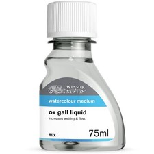 Winsor Newton Ox Gall Liquid 253 Fl Oz Wetting Agent for Watercolors