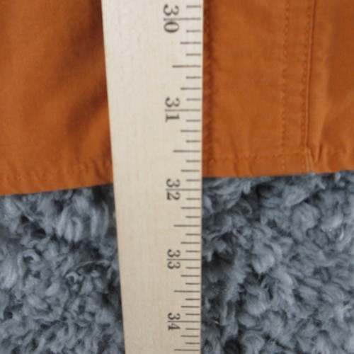Exofficio Shirt Mens Large Orange Vented Outdoor Short Sleeve Button Up - Picture 5 of 13