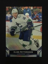 Elias Pettersson 2023-2024 Upper Deck Tim Hortons Hockey Card #40