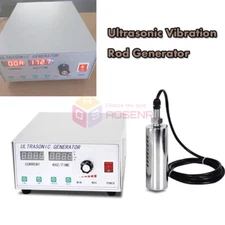  40KHZ Ultrasonic Cleaner Vibrating Rod Generator Vibration Rod Lab Emulsifier