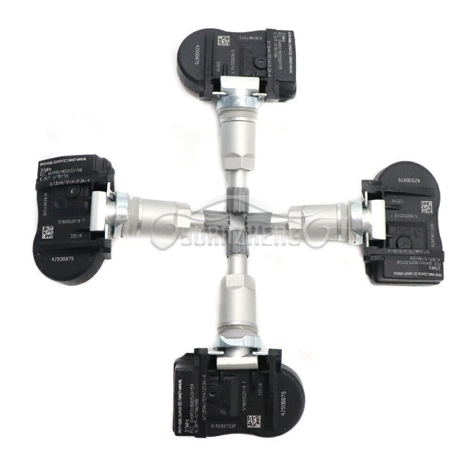 NUEVO 4250B975 Para Mitsubishi Lancer Outlander Sport 4x SENSOR DE PRESIÓN DE NEUMÁTICOS TPMS Foto 2 de 4