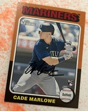 2024 Topps Heritage #364 Cade Marlowe RC Seattle Mariners