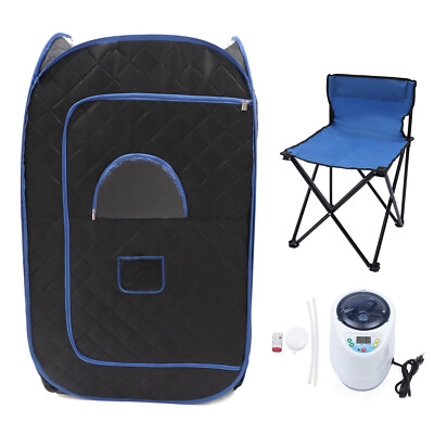Foldable Sauna Tent Full Body Personal Steam Sauna Spa Detox Sauna Heating Box