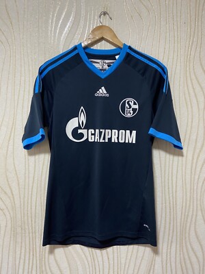 SCHALKE 2010 2011 THIRD FOOTBALL SHIRT SOCCER JERSEY ADIDAS P00946