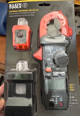 klein tools- electrical maintenance and test kit ( CL120kit)