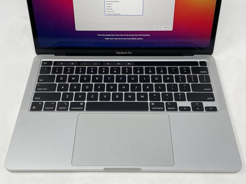 MacBook Pro 13 Silver 2020 3.2 GHz M1 8-Core GPU 8GB 256GB Excellent Condition - Picture 3 of 12